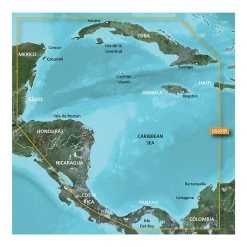 GARMIN Electronic Charts HXUS031R Southwest Caribbean G3 MicroSD/SD Card