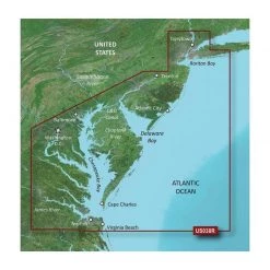 GARMIN Electronic Charts VUS038R New York To Chesepeake BlueChart G3 Vision Card