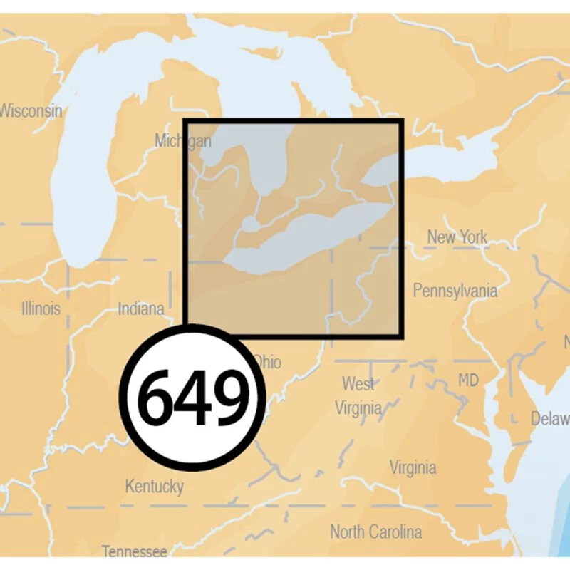NAVIONICS Electronic Charts CF/649P+ Lake Erie And Saint Clair Platinum+ Charts CF Card 1 NAVIONICS Electronic Charts CF/649P+ Lake Erie And Saint Clair Platinum+ Charts CF Card