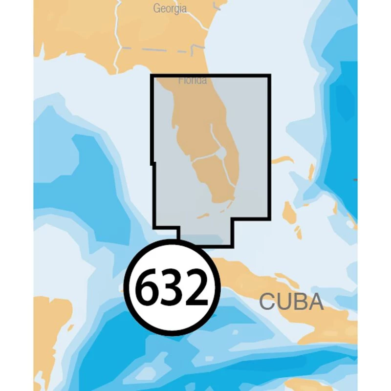 NAVIONICS Electronic Charts CF/632P+ Central And South Florida Platinum+ Charts CF Card 1 NAVIONICS Electronic Charts CF/632P+ Central And South Florida Platinum+ Charts CF Card