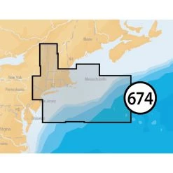 NAVIONICS Electronic Charts MSD/674P+ Boston To New York Platinum+ Charts MicroSD Card