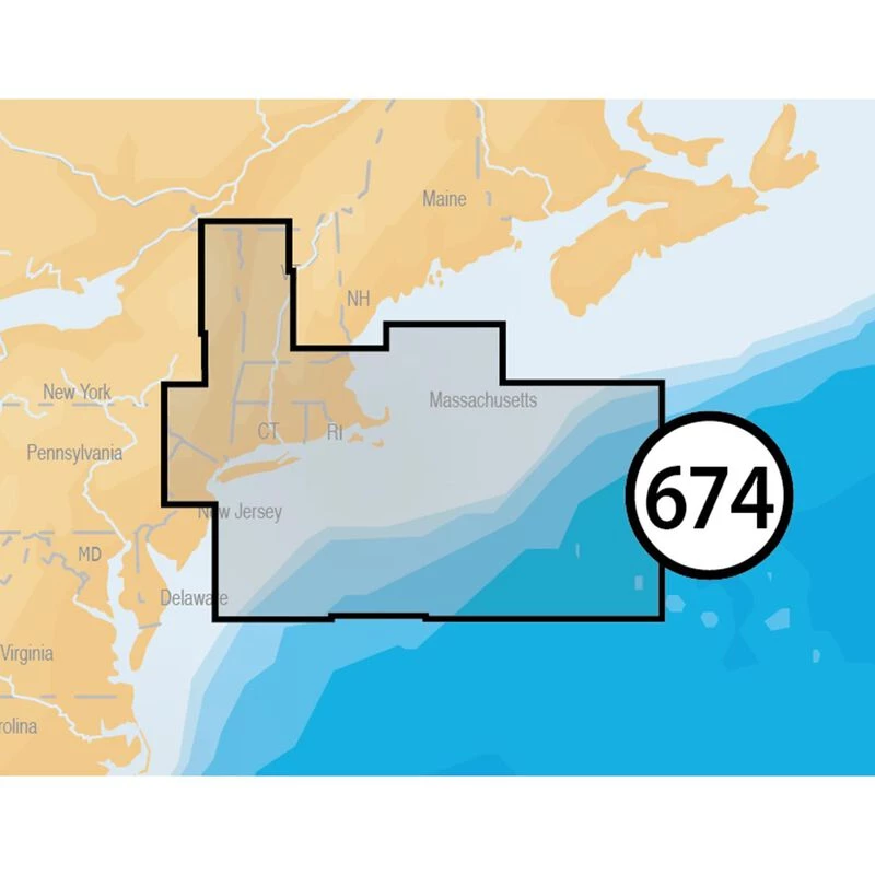 NAVIONICS Electronic Charts MSD/674P+ Boston To New York Platinum+ Charts MicroSD Card 1 NAVIONICS Electronic Charts MSD/674P+ Boston To New York Platinum+ Charts MicroSD Card