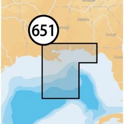 NAVIONICS Electronic Charts MSD/651P+ Central Gulf Of Mexico Platinum+ Charts MicroSD Card