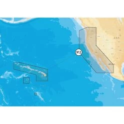 NAVIONICS Electronic Charts MSD/912P+ U.S. West Coast Platinum+ Charts MicroSD Card