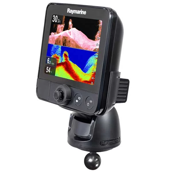 RAM MOUNTS Fishfinder Display Mounts 2.5" Round Base 1" Ball And Mounting Hardware For The Raymarine Dragonfly 1 RAM MOUNTS Fishfinder Display Mounts 2.5" Round Base 1" Ball And Mounting Hardware For The Raymarine Dragonfly
