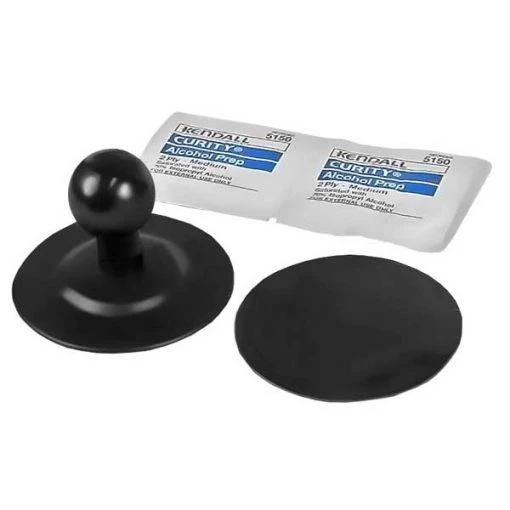 RAM MOUNTS Kayak Electronics Mounts & Electrical RAM Flex Adhesive Base With 1" Ball 1 RAM MOUNTS Kayak Electronics Mounts & Electrical RAM Flex Adhesive Base With 1" Ball -Fishfinders Sales Store 15218399