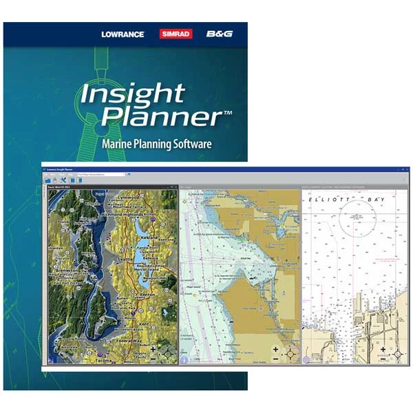 C-MAP Electronic Charts Insight Planner Navigational Planning Software DVD 1 C-MAP Electronic Charts Insight Planner Navigational Planning Software DVD