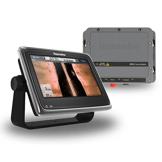RAYMARINE Black Box Sonar CP200 CHIRP SideVision™ Sonar Module With CPT200 Transducer 1 RAYMARINE Black Box Sonar CP200 CHIRP SideVision™ Sonar Module With CPT200 Transducer