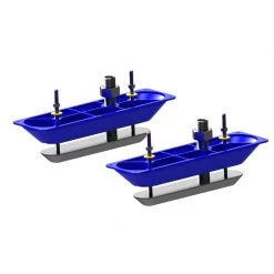 LOWRANCE Transducers StructureScan® HD Thru-hull Dual Frequency SideScan/DownScan Transducer (Pair)