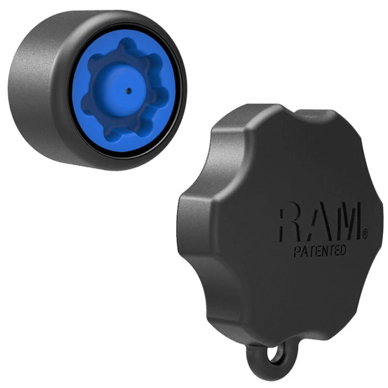 RAM MOUNTS Fixed Mount Gps Mounts Pin-Lock Security Knob And Key Knob For 1" Diameter B Size Arms 2 RAM MOUNTS Fixed Mount Gps Mounts Pin-Lock Security Knob And Key Knob For 1" Diameter B Size Arms - Image 2
