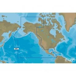 C-MAP Electronic Charts NA-M035 Pacific Coast And Central America Chart C-Card