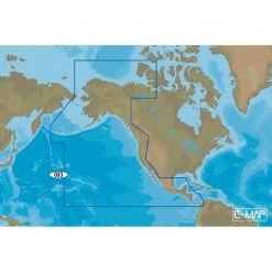 Electronic Charts NA-M035 Pacific Coast And Central America C-MAP MAX Chart MicroSD/SD Card