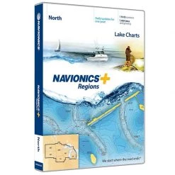 Electronic Charts MSD/NAV+NO North Region Lake Navionics+ Charts MicroSD/SD Card
