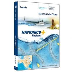 Electronic Charts MSD/NAV+CA Region West Navionics+ Charts MicroSD/SD Card