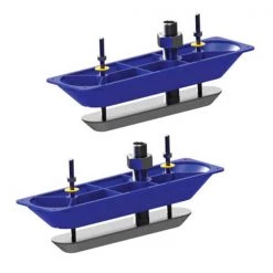 SIMRAD Dual 3D Thru-Hull StructureScan® Transducers With Fairing Block