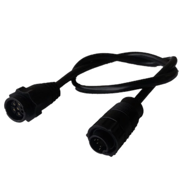 LOWRANCE Fishfinder Cables & Adapters 7-Pin To 9-Pin XSONIC Transducer Adapter Cable 1 LOWRANCE Fishfinder Cables & Adapters 7-Pin To 9-Pin XSONIC Transducer Adapter Cable