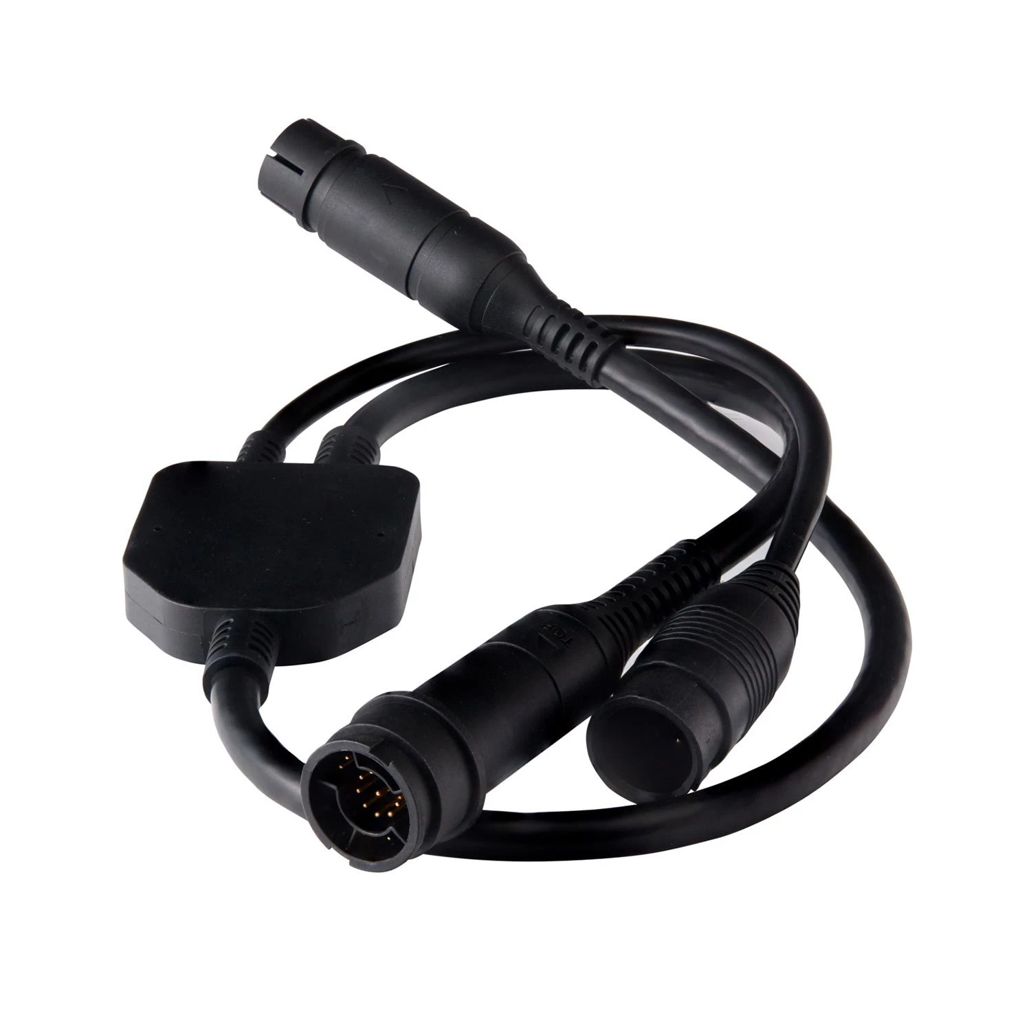 RAYMARINE Fishfinder Cables & Adapters Adaptor Cable (25-Pin To 25-Pin And 7-Pin Y-Cable) For RealVision And CP370 Transducers To AXIOM RV 1 RAYMARINE Fishfinder Cables & Adapters Adaptor Cable (25-Pin To 25-Pin And 7-Pin Y-Cable) For RealVision And CP370 Transducers To AXIOM RV