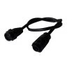 NAVICO Fishfinder Cables & Adapters 9-Pin Transducer To 7-Pin Multifunction Display Adapter Cable