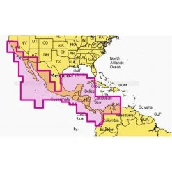 Electronic Charts Navionics Platinum+ Mexico/Central America - MicroSD/Sd