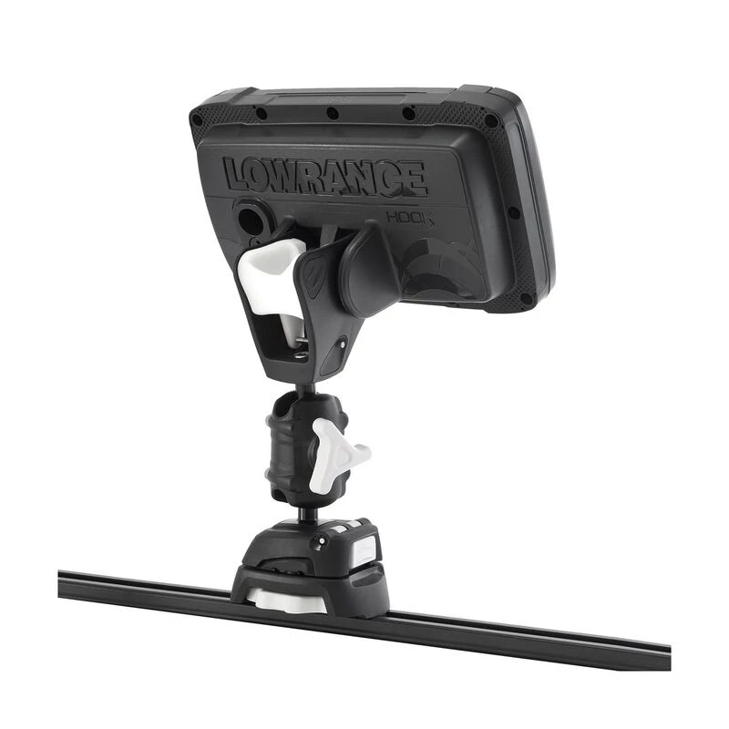 SCANSTRUT Fishfinder Mounts ROKK Mini Lowrance HOOK² Pro Mount Kit With Kayak Track Base 2 SCANSTRUT Fishfinder Mounts ROKK Mini Lowrance HOOK² Pro Mount Kit With Kayak Track Base - Image 2
