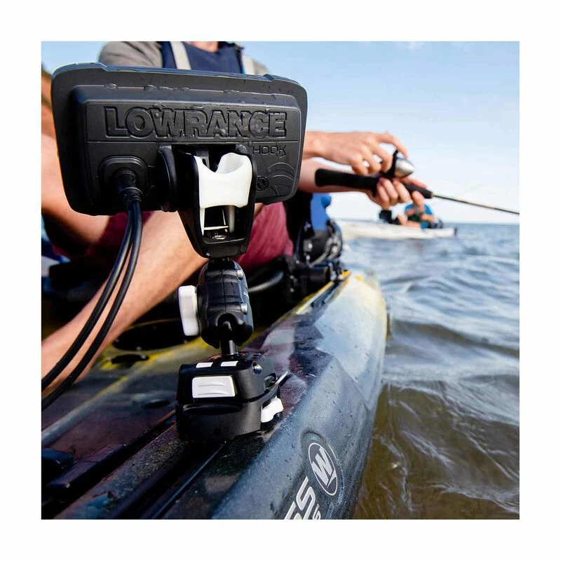 SCANSTRUT Fishfinder Mounts ROKK Mini Lowrance HOOK² Pro Mount Kit With Kayak Track Base 3 SCANSTRUT Fishfinder Mounts ROKK Mini Lowrance HOOK² Pro Mount Kit With Kayak Track Base - Image 3