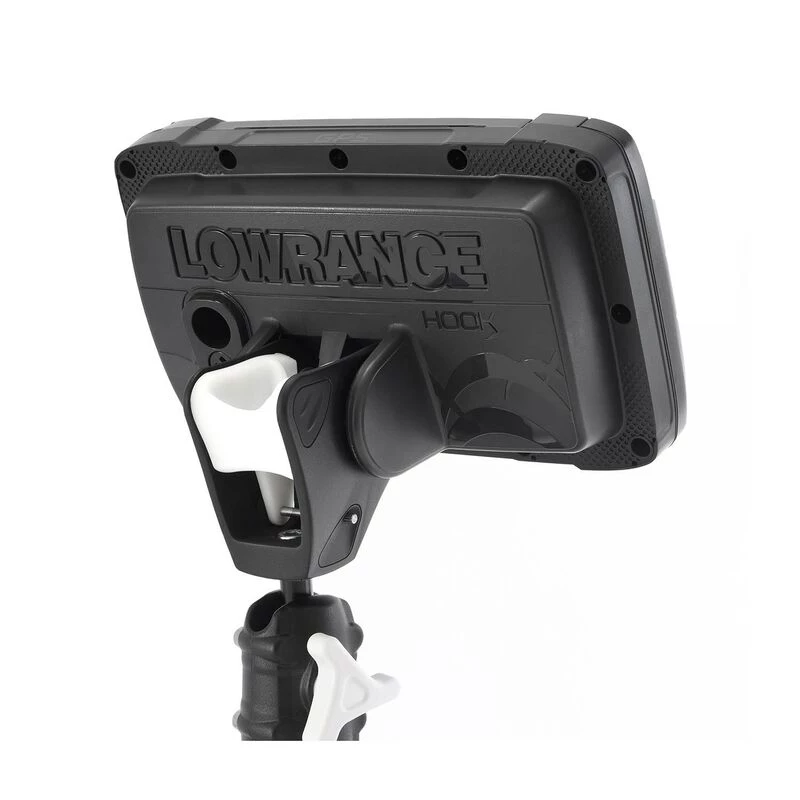 SCANSTRUT Fishfinder Mounts ROKK Mini Lowrance HOOK² Pro Mount Kit With Kayak Track Base 4 SCANSTRUT Fishfinder Mounts ROKK Mini Lowrance HOOK² Pro Mount Kit With Kayak Track Base - Image 4