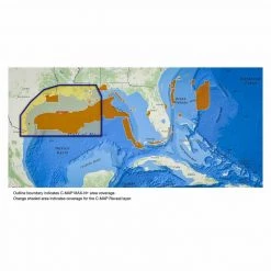 Electronic Charts C-MAP Reveal: New Orleans To Brownsville High-Definition Maps (SD Card)