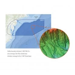 Electronic Charts C-MAP Reveal: US Atlantic, Rhode Island - Virginia