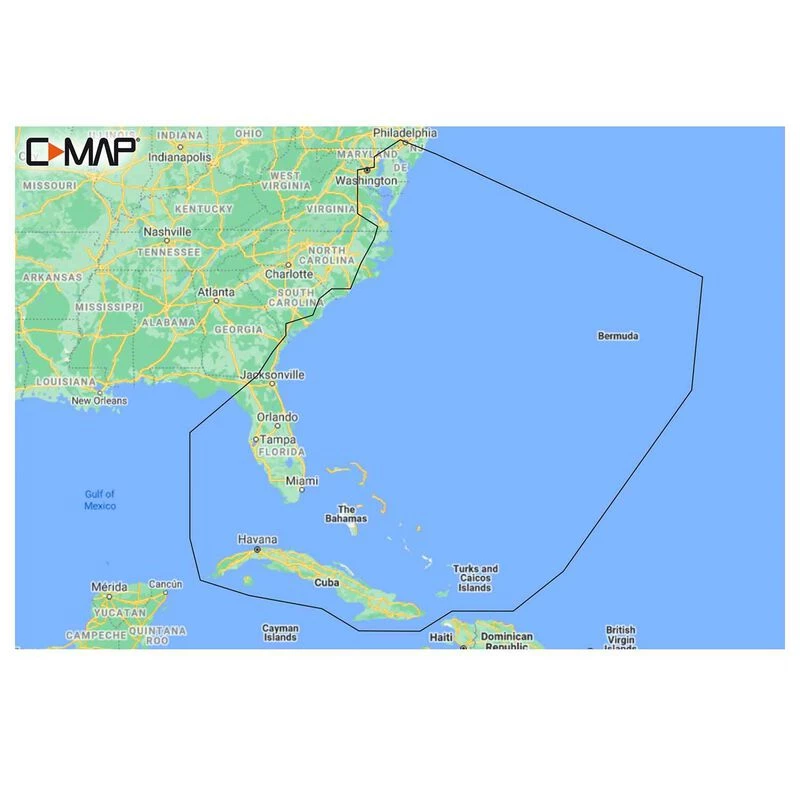 C-MAP Electronic Charts REVEAL COASTAL - Chesapeake Bay To The Bahamas 1 C-MAP Electronic Charts REVEAL COASTAL - Chesapeake Bay To The Bahamas