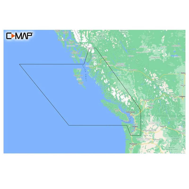C-MAP Electronic Charts REVEAL COASTAL - British Columbia And Puget Sound 1 C-MAP Electronic Charts REVEAL COASTAL - British Columbia And Puget Sound