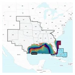 Electronic Charts Navionics Platinum+ US006R U.S. South, Electronic Chart