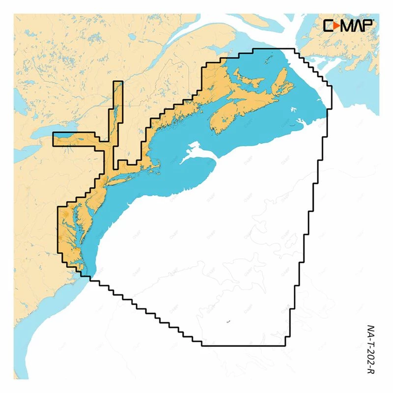 C-MAP Electronic Charts REVEAL X, Nova Scotia, Chesapeake Bay Electronic Chart 1 C-MAP Electronic Charts REVEAL X, Nova Scotia, Chesapeake Bay Electronic Chart