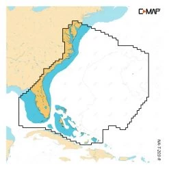 C-MAP Electronic Charts REVEAL X, Chesapeake Bay, Bahamas Electronic Chart