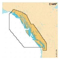 C-MAP Electronic Charts REVEAL X, British Columbia And Puget Sound Electronic Chart