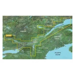 GARMIN Electronic Charts VUS020R St. Lawrence Seaway BlueChart G3 Vision MicroSD/SD Card