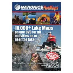 NAVIONICS Electronic Charts Hot Maps Explorer With 10000 Plus Fishing Lake Maps On DVD